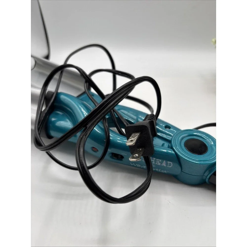 Bed Head Wave Artist Hair Waver Iron Teal Ceramic Tourmaline Model BH305 Preown